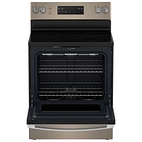 GE 30" 5.0 Cu. Ft. Freestanding Electric Range (JCB630ETES) - Slate