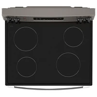 GE 30" 5.0 Cu. Ft. Freestanding Electric Range (JCB630ETES) - Slate