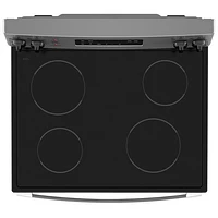 GE 30" 5.0 Cu. Ft. Self-Clean Freestanding Electric Range (JCB630SVSS) - Stainless Steel