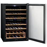 Refroidisseur à vin autonome à deux zones pour 45 bouteilles de Frigidaire (FRWW4543AS) - Inox