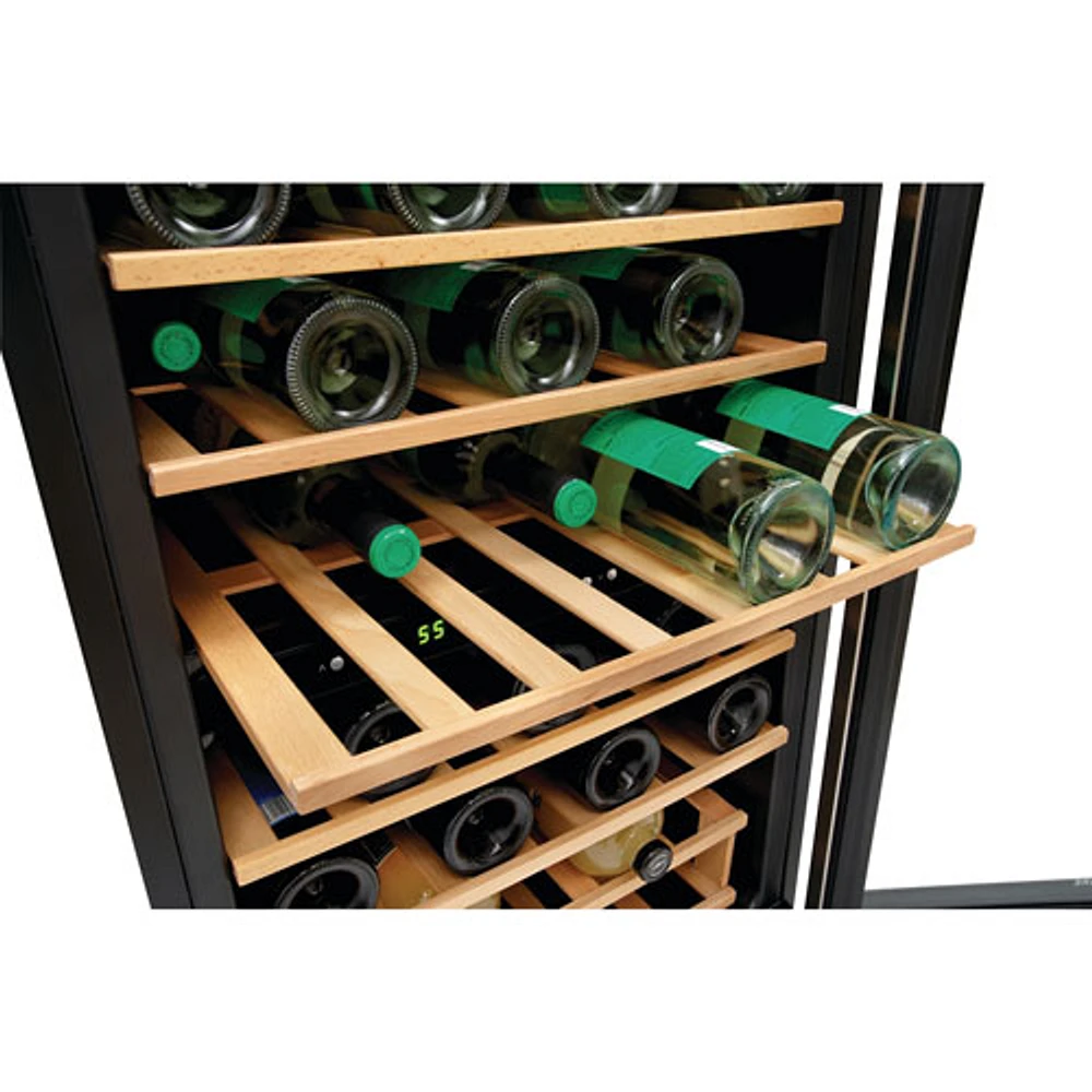 Refroidisseur à vin autonome à deux zones pour 45 bouteilles de Frigidaire (FRWW4543AS) - Inox