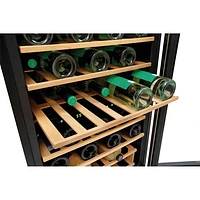 Refroidisseur à vin autonome à deux zones pour 45 bouteilles de Frigidaire (FRWW4543AS) - Inox