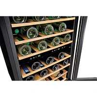 Refroidisseur à vin autonome à deux zones pour 45 bouteilles de Frigidaire (FRWW4543AS) - Inox