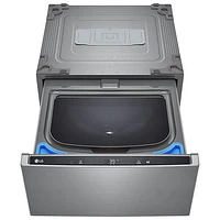 Laveuse sur socle de 1 pi³ de 27 po Sidekick de LG (WD300CV) - Acier graphite