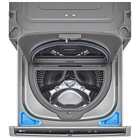 Laveuse sur socle de 1 pi³ de 27 po Sidekick de LG (WD300CV) - Acier graphite