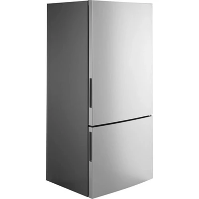 Réfrigérateur à congélateur inférieur 17,7 pi³ 31 po de GE (GBE17HYRFS) - Acier inoxydable
