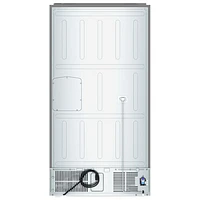 KitchenAid 36" 19.4 Cu. Ft. Counter-Depth French Door Refrigerator (KRQC506MPS) - Metallic Steel