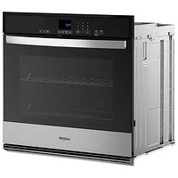 Whirlpool 27" 4.3 Cu. Ft. Self-Clean Electric Wall Oven (WOES3027LS) - Stainless Steel