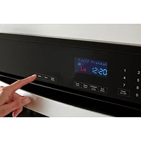 Whirlpool 27" 4.3 Cu. Ft. Self-Clean Electric Wall Oven (WOES3027LS) - Stainless Steel