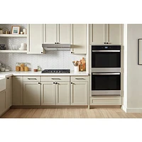 Whirlpool 27" 8.6 Cu. Ft. Self-Clean Electric Wall Oven (WOED5027LZ) - Stainless Steel