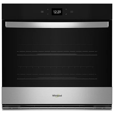 Whirlpool 30" 5.0 Cu. Ft. Self-Clean Electric Wall Oven (WOES5030LZ) -Fingerprint Resistant Stainless Steel