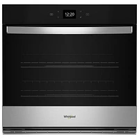 Whirlpool 30" 5.0 Cu. Ft. Self-Clean Electric Wall Oven (WOES5030LZ) -Fingerprint Resistant Stainless Steel