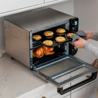 Ninja 12-in-1 Double Oven with FlexDoor - 2.5 Cu.Ft./70.8L - Stainless Steel