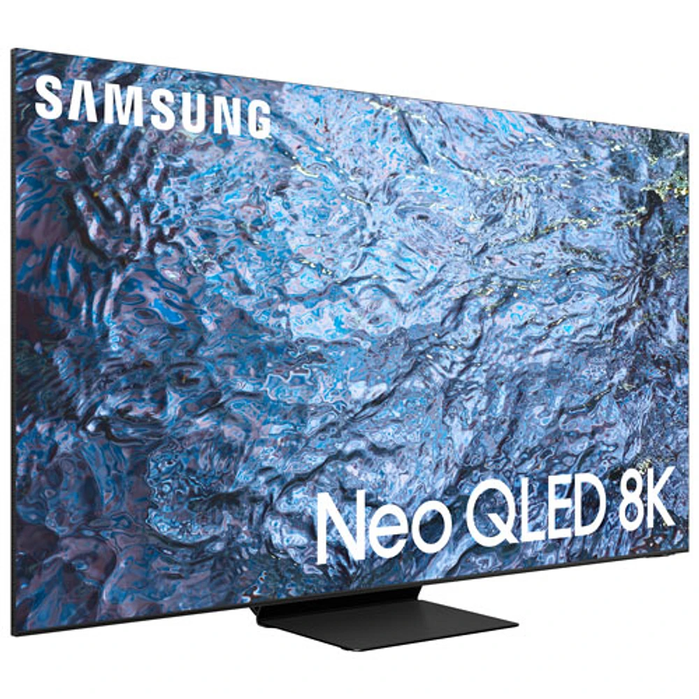 Téléviseur intelligent Tizen HDR Neo QLED UHD 8K de 85 po de Samsung (QN85QN900CFXZC) - 2023 - Noir titan