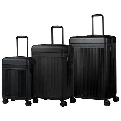 Ensemble de 3 valises rigides extensibles Onyx Collection de Champs - Noir