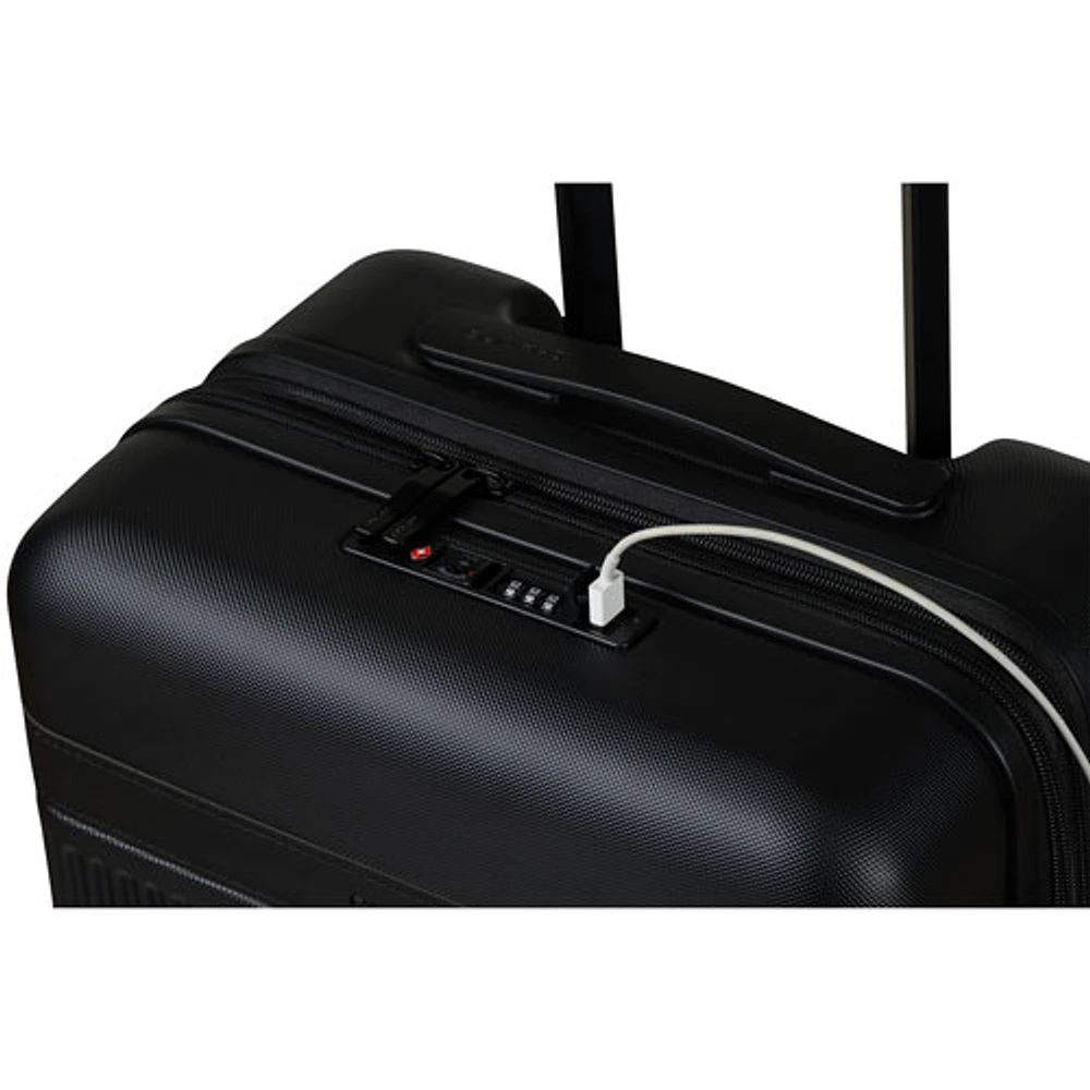 Ensemble de 3 valises rigides extensibles Onyx Collection de Champs - Noir