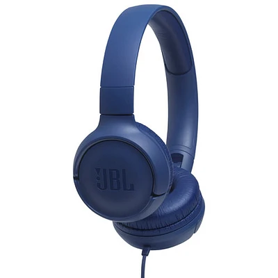 Casque d'écoute Tune 500 de JBL -Bleu