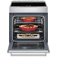 KitchenAid 30" 6.4 Cu. Ft. True Convection Slide-In Induction Range (KSIS730PSS) - Stainless Steel