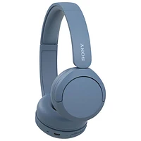Sony WH-CH520 On-Ear Bluetooth Headphones w/ Microphone - Blue