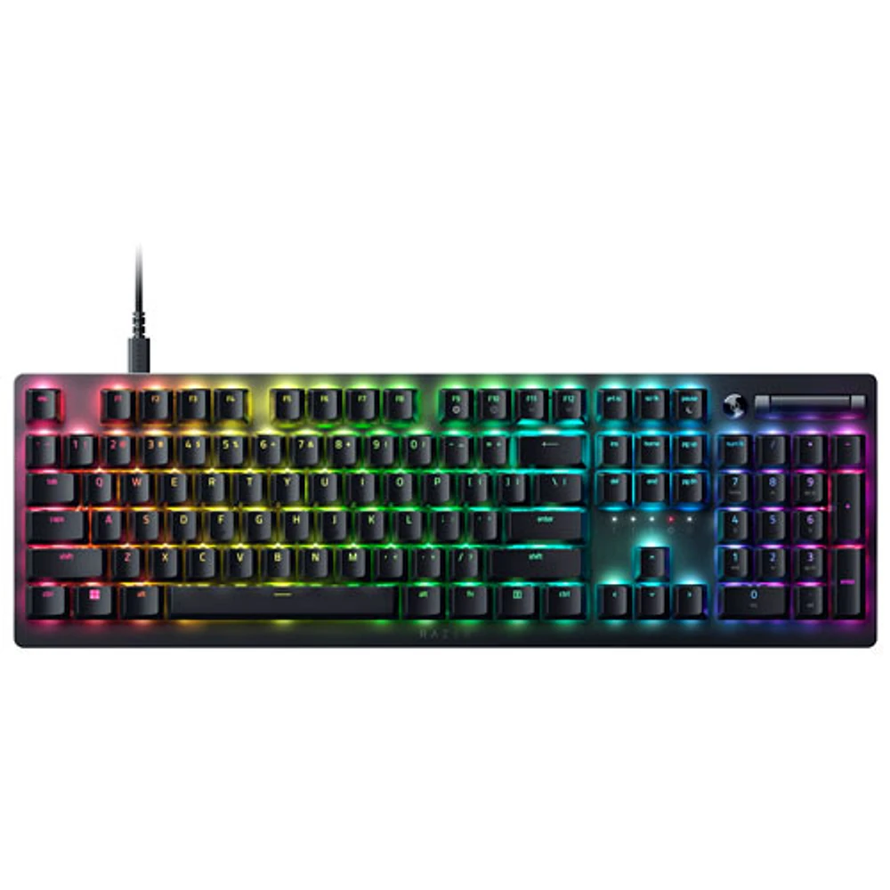 Clavier de jeu mécanique rétroéclairé pleine grandeur DeathStalker V2 de Razer