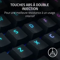 Clavier de jeu mécanique BlackWidow V4 Razer avec éclairage RVB Chroma