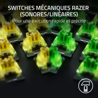 Clavier de jeu mécanique BlackWidow V4 Razer avec éclairage RVB Chroma