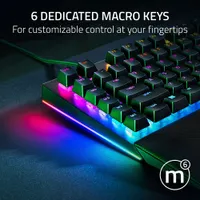 Clavier de jeu mécanique BlackWidow V4 Razer avec éclairage RVB Chroma