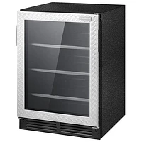 Gladiator 25" 5.4 Cu. Ft. Under the Counter Refrigerator (GABC05FDKG) - Silver Tread