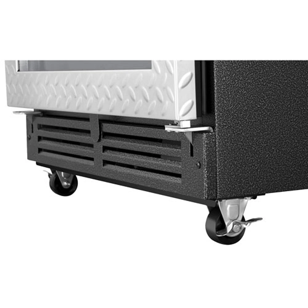 Gladiator 25" 5.4 Cu. Ft. Under the Counter Refrigerator (GABC05FDKG) - Silver Tread