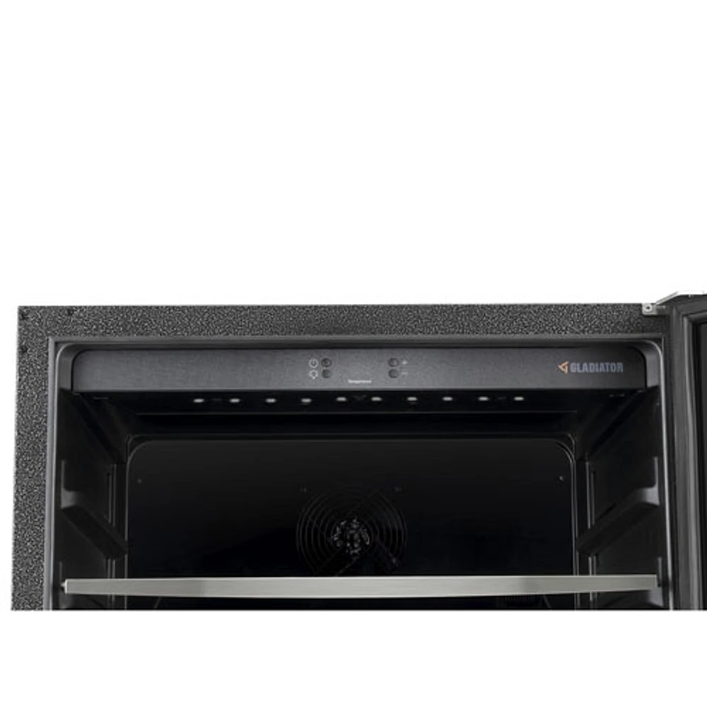 Gladiator 25" 5.4 Cu. Ft. Under the Counter Refrigerator (GABC05FDKG) - Silver Tread