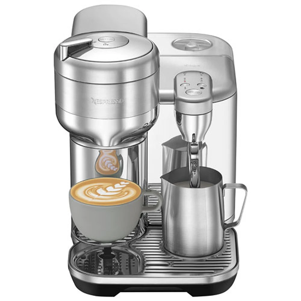 Machine à espresso Vertuo Creatista Pod Nespresso de Breville - Acier inoxydable brossé