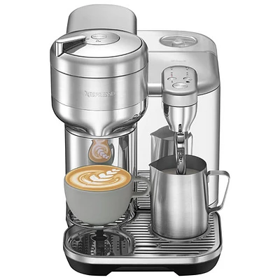 Machine à espresso Vertuo Creatista Pod Nespresso de Breville - Acier inoxydable brossé