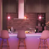 Nanoleaf Essentials Matter A19 60W Smart LED Light Bulb - 3 Pack - White & Colour