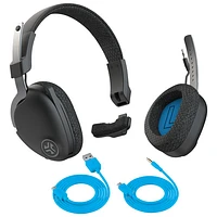 JLab JBuds Work Over-Ear Bluetooth Headphones - Black