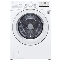 Boîte ouverte - Sécheuse électrique de 7,4 pi³ de LG (DLE3400W) - Blanc - Parfait état