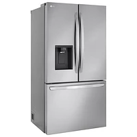 LG 36" 25.5 Cu. Ft. Counter Depth MAX French Door Refrigerator (LRFXC2606S) - Stainless Steel