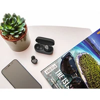 Écouteurs boutons 100 % sans fil à suppression du bruit Elite 4 de Jabra - Gris foncé