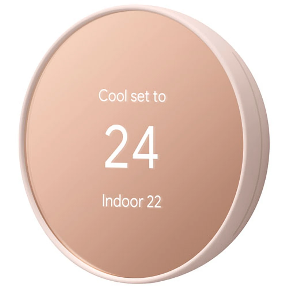 Thermostat intelligent Wi-Fi Nest de Google - Sable