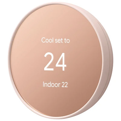 Thermostat intelligent Wi-Fi Nest de Google - Sable