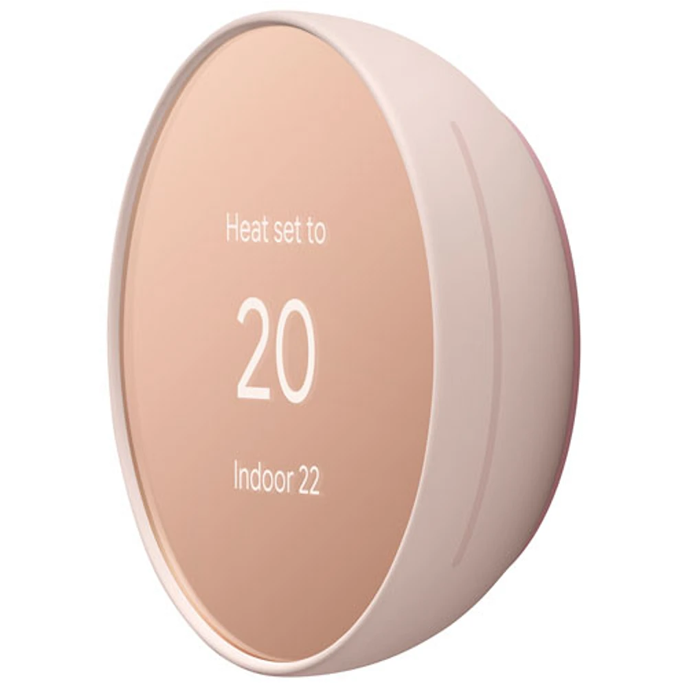 Thermostat intelligent Wi-Fi Nest de Google - Sable