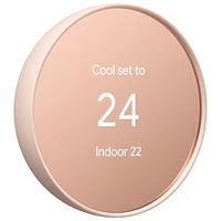 Thermostat intelligent Wi-Fi Nest de Google - Sable