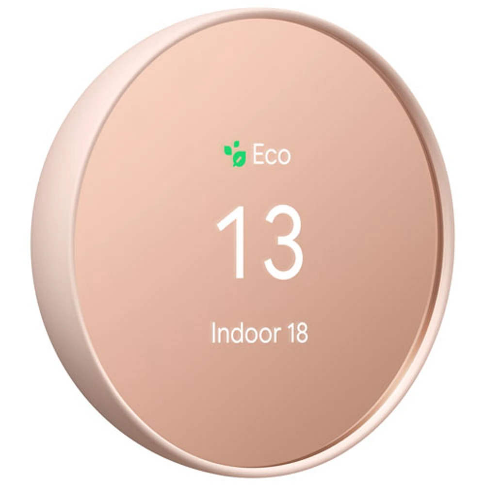 Thermostat intelligent Wi-Fi Nest de Google - Sable