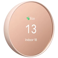 Thermostat intelligent Wi-Fi Nest de Google - Sable