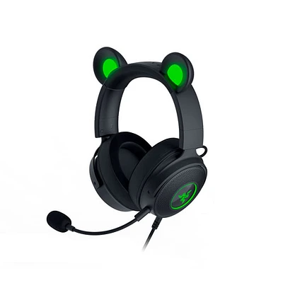 Casque de jeu avec microphone Kitty V2 Pro de Razer - Noir