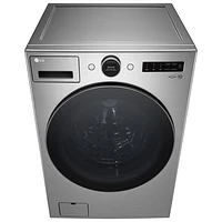 LG 5.2 Cu. Ft. High Efficiency Front Load Steam Washer (WM5500HVA) - Graphite Steel