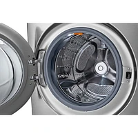LG 5.2 Cu. Ft. High Efficiency Front Load Steam Washer (WM5500HVA) - Graphite Steel