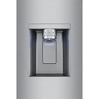 LG 36" 26 cu. ft. Smart Mirror InstaView Counter-Depth MAX French Door Refrigerator w/ Ice Dispenser - Stainless