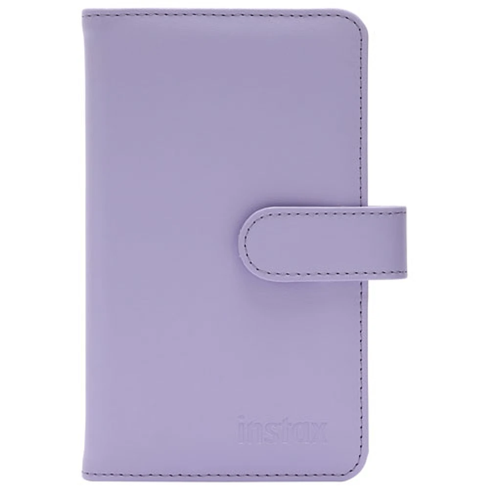 Album photo pour Instax Mini de Fujifilm - Mauve lilas