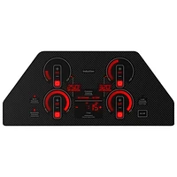 GE Profile 30" 4-Element Induction Cooktop (PHP7030DTBB) - Black