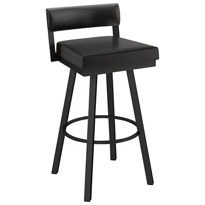 Tabouret de bar contemporain à hauteur de comptoir Travis - Noir